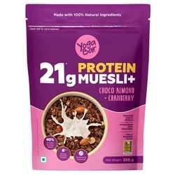 Yogabar Choco Almond Cranberry Protein Muesli 350 g