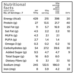 Yogabar Choco Almond Cranberry Protein Muesli 350 g 3