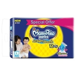 MamyPoko Pants Standard Diapers (L) 40 count 9-14 kg 4