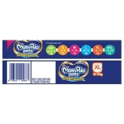 MamyPoko Pants Standard Diapers (XL) 34 count 12-17 kg 2