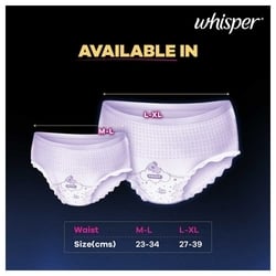 Whisper Period Panty Pack of 6 10