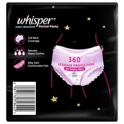 Whisper Period Panty Pack of 6 2