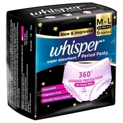 Whisper Period Panty Pack of 6 3