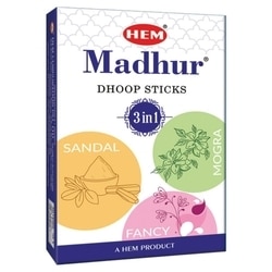 Hem Madhur 3 in 1 Dhoop Stick 100 g 2