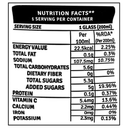 Raw Pressery Masala Shikanji 200 ml 5
