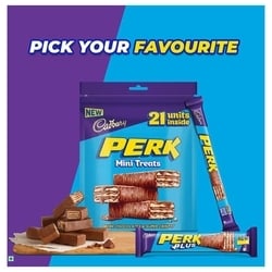 Cadbury Perk Plus Choco Coated Wafer Bar 38 g 5