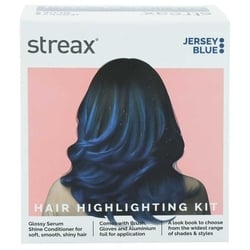 Streax Jersey Blue Hair Highlighting Kit 80 ml + 100 g