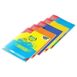 Quickwork A4 Binded Single Line Notebook 140 Pages Pack of 5 8