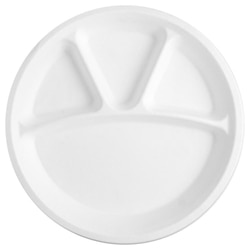 Home One Bagasse Disp 4CP Plate 28 cm Pack of 10 2