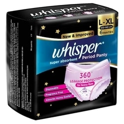 Whisper Period Panty L-XL 6 pcs 3