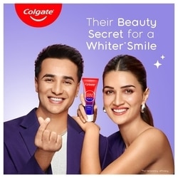 Colgate Visible White Purple Tooth Paste 100g +20 g 2