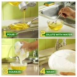 Vim Lemon Dishwash Liquid 3 L 4