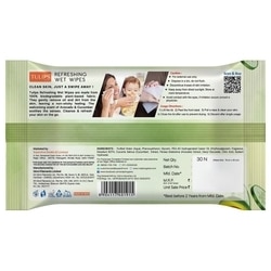 Tulips Cucumber Avocado 30 Wet Wipes 2