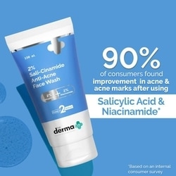 The Derma Co Salicylic Acid Anti Acne Facewash 150 ml 6