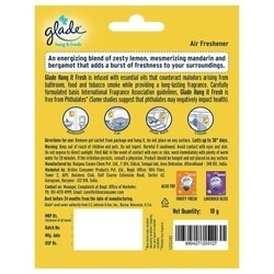 Glade Hang It Fresh Lemon Fresh Air Freshener 10 g 2