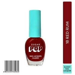 Sugar Pop Nail Lacquer 18 Red Rum 7 ml