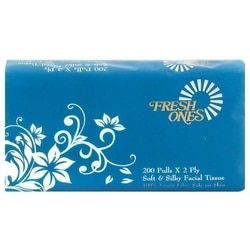 Fresh Ones 2 ply Facial Tissue 200 Pulls 2