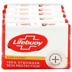 Lifebuoy Germ Expert+ Soap 125 g (Pack of 5)
