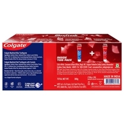 Colgate Max Fresh Red & Blue Gel Combo Pack 150 g (Pack of 2) 2