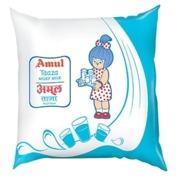 Amul Taaza Toned Milky Milk 500 ml