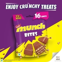 Nestl Munch Coated Wafer Chocolate 16 pcs 158.4 g 5