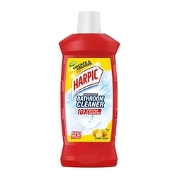 Harpic Disinfectant Bathroom Cleaner Liquid Lemon 1 L