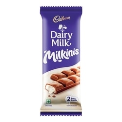 Cadbury Dairy Milk Milkinis Duo Pack Chocolate Bar, 34 g