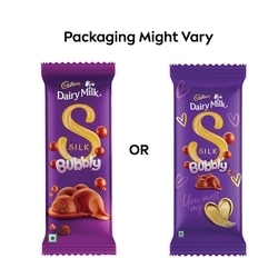 Cadbury Dairy Milk Silk Bubbly Chocolate Bar 46 g 3