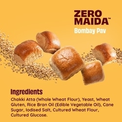 The Health Factory Zero Maida Bombay Pav 156 g 4