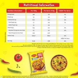 Maggi 2-Minute Double Masala Noddles 95 g 5