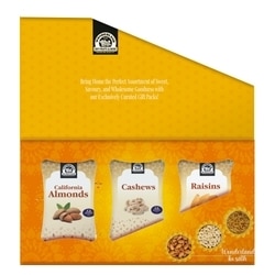 Wonderland Foods Khushiyon ki Saugaat Dry Fruits Gift Pack 300 g 3