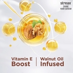 Streax Vitalized With Walnut Oil Hair Serum 45 ml 5