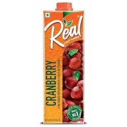 Real Fruit Power Cranberry Fruit Juice 1 L 2