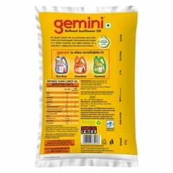 Gemini Refined Sunflower Oil 800 g 2