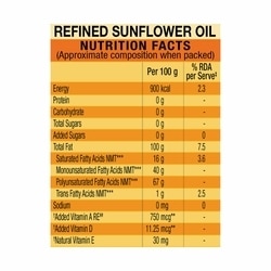Gemini Refined Sunflower Oil 800 g 3
