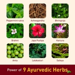 Navratna Hair Oil with 9 Active Herbal Ingredients 90 ml 6