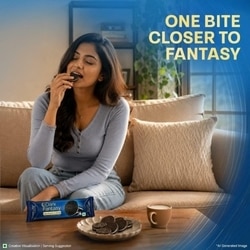 Sunfeast Dark Fantasy Vanilla Sandwich Cream Biscuit 79 g 5