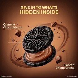 Sunfeast Dark Fantasy Sandwich Choco Creme Biscuit 79 g 2
