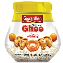 Gowardhan Pure Cow Ghee 500 ml (Jar)