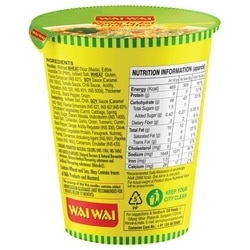 Wai Wai Ready to Eat Veg Masala Cup Noodles 70 g 2