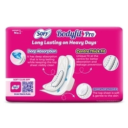 Sofy Bodyfit Sanitary Napkin with Wings (XL) 18 pads 3