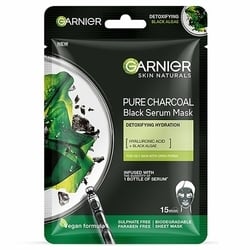 Garnier Pure Charcoal Black Hydration Serum Mask 28 g