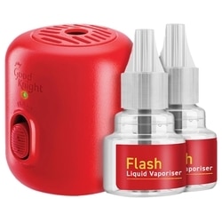 Good Knight Flash Mosquito Repellent Machine + Refill 45 ml (Pack of 2)