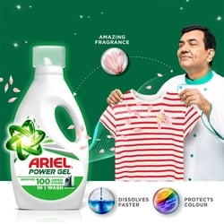 Ariel Power Gel Front Load Liquid Detergent 2 kg 8