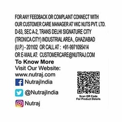 Nutraj Dried Figs / Anjeer 250 g 10