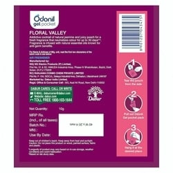 Odonil Floral Valley Gel Pocket Air Freshener 10 g 2