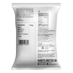 Wonderland Foods Sunflower Seeds 100 g 2