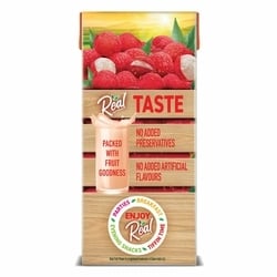 Real Fruit Power Litchi Juice 125 ml (Pack of 10) 3