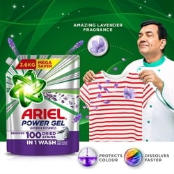 Ariel Matic Lavender Power Gel Liquid 3.6 kg 8