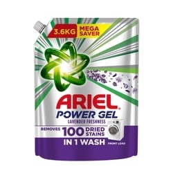 Ariel Lavender Power Gel Front Load Liquid Detergent 3.6 kg 2